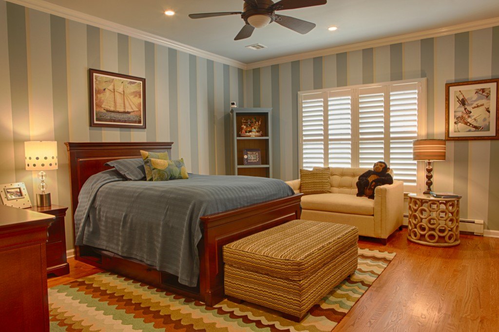 Boy's Bedroom. Design by Klima Design Group, LLC 