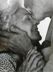 older people in love