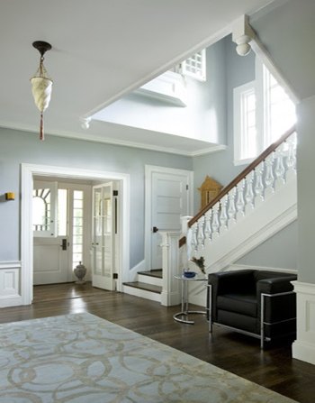 Why Choosing A Foyer Or Entry Wall Colors Is Tricky - Neutral Foyer Paint Colors