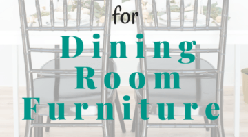 a quick guide how to measure for dining room furniture