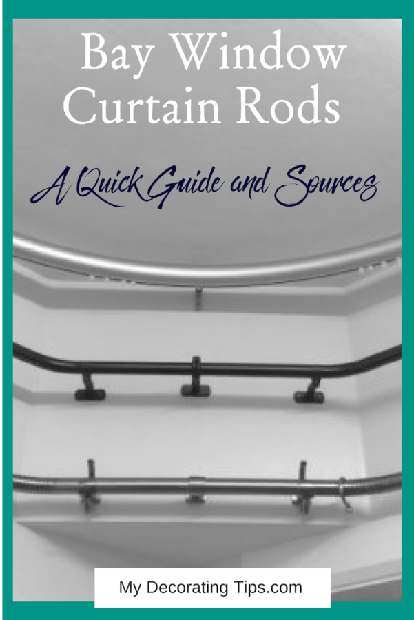 A Tale Of Bay Window Curtain Rod My, Valance Curtain Rods Hardware