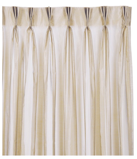 pinch pleated curtain