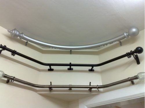 A Tale Of Bay Window Curtain Rod My, Arched Curtain Rods For Windows