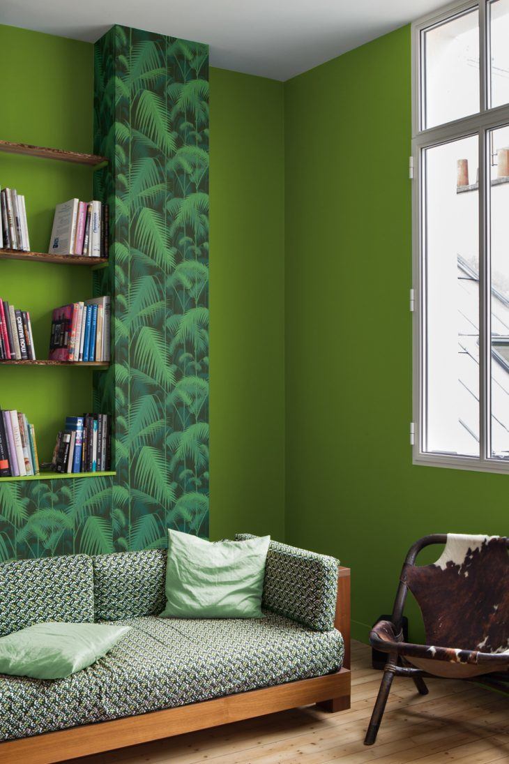 Green decorating ideas for green paint