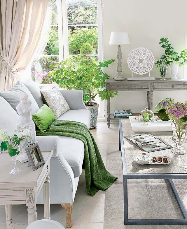 Green decorating ideas for adding a pop of color