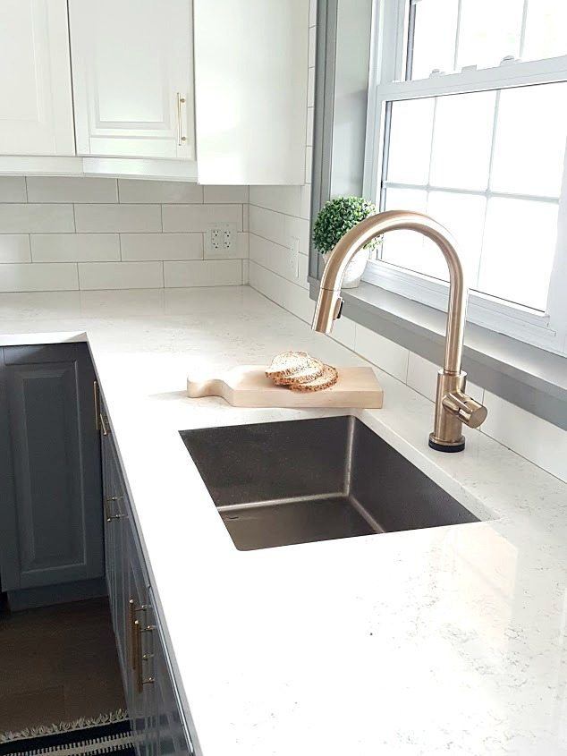 kitchen faucet and sink 