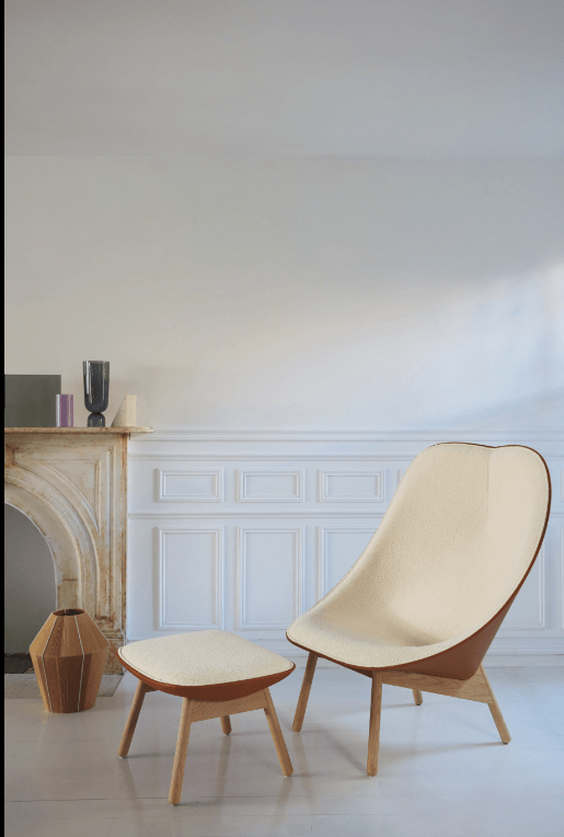 Hay House armchair in leather 