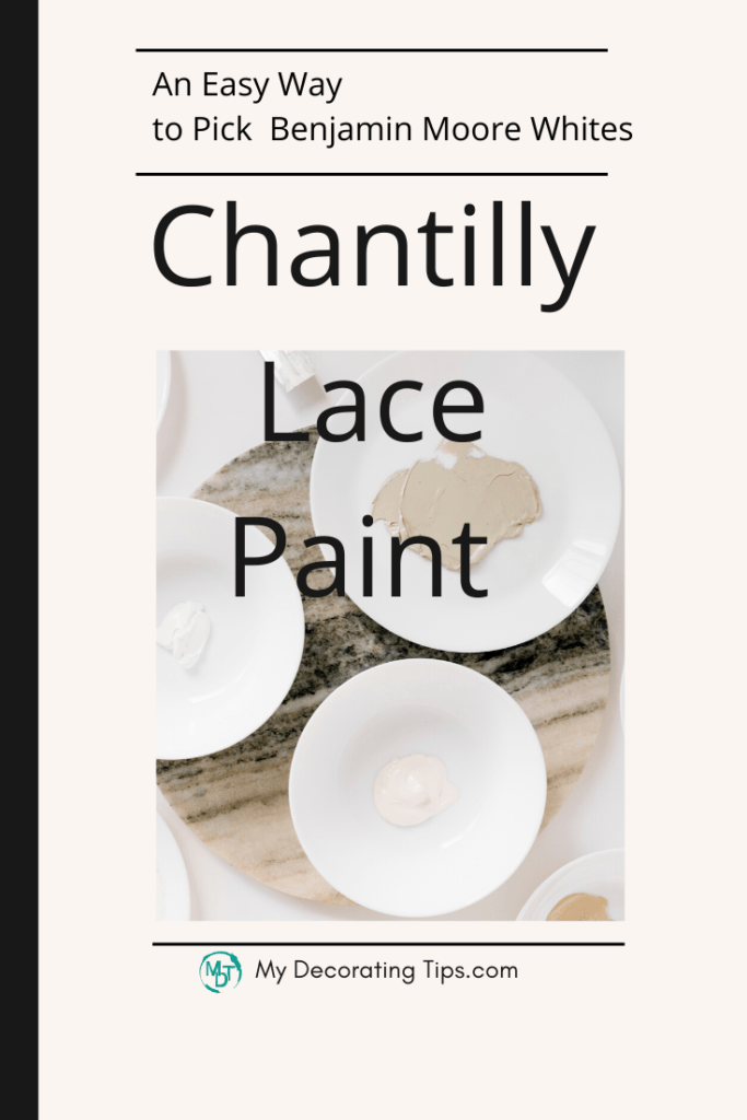 How to Use Chantilly Lace Paint - Queen of BM Whites - My