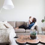 a family at home
