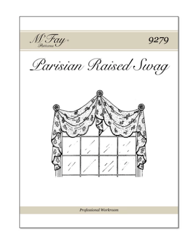 Cover for arched window pattern 